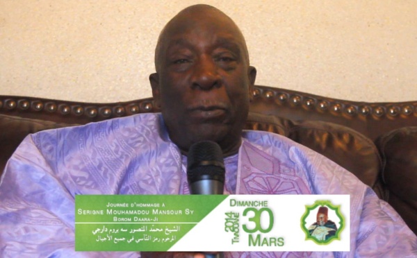 EVENEMENT 30 MARS À TIVAOUANE > L'annonce d'El Hadj Mansour Mbaye