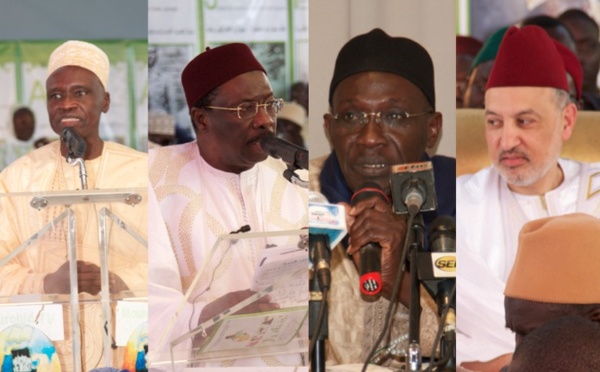 VIDEO - HOMMAGE 2014 - Les Allocutions de Bienvenue : Serigne Mame Malick Sy Mansour , Magib Séne, Pape Faye et du représentant du Roi Mohamed 6 Abdellatif Bagdouri