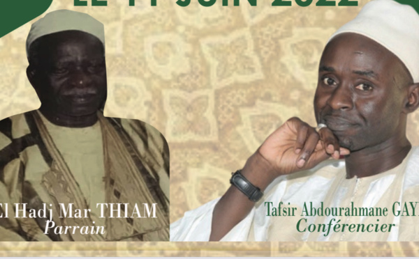 GAMOU ANNUEL HLM RUFISQUE &amp; ENVIRONS ème 11 EDITION LE 11 JUIN 2022