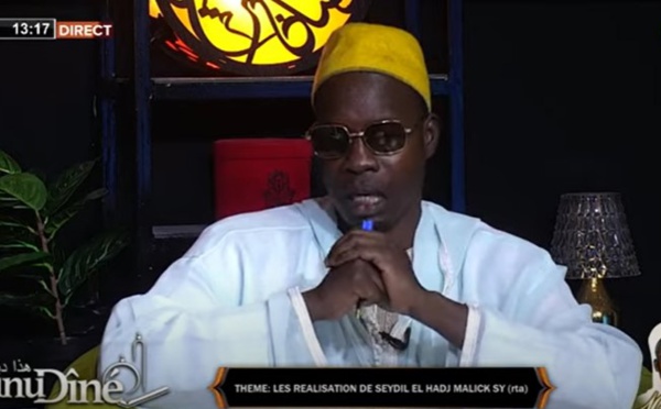 CENTENAIRE MAODO- SUNU DINE DU 08 JUIN 2022- THEME: LES REALISATION DE SEYDIL EL HADJ MALICK S…