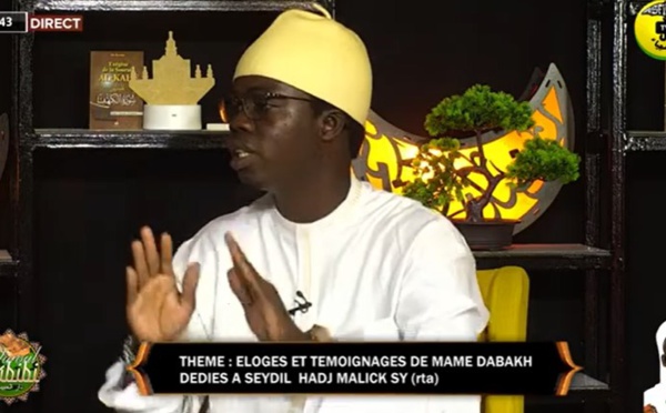 CENTENAIRE MAODO - DAROUL HABIBI DU 16 JUIN 2022 - THEME ELOGES ET TEMOIGNANGES DE MAME DABAKH…