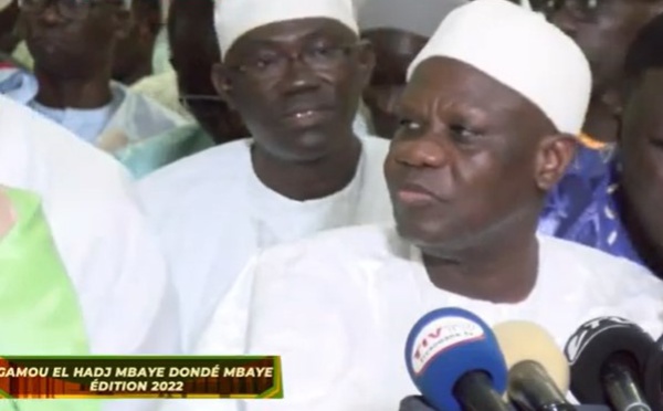 DIRECT - TIVAOUANE - GAMOU EL HADJI MBAYE DONDE MBAYE DU 18 JUIN 2022