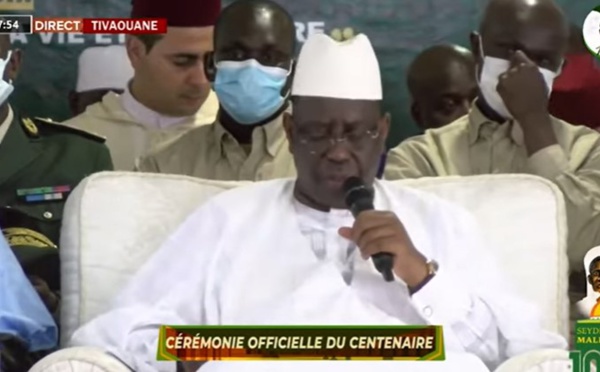 Cérémonie Officielle Centenaire de Maodo - Allocution du Président Macky Sall