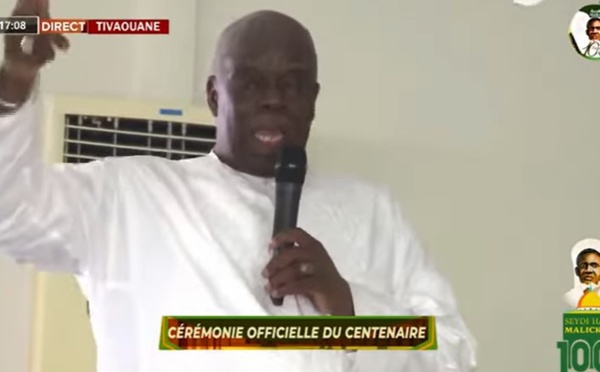 Cérémonie Officielle Centenaire de Maodo - Allocution du Maire de Tivaouane, Demba Diop Sy