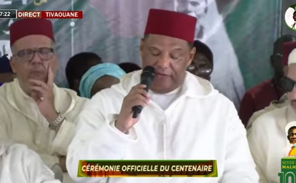 Cérémonie Off. Centenaire de Maodo - Allocution de l’ambassadeur du Maroc au Sénégal Hassan Naciri