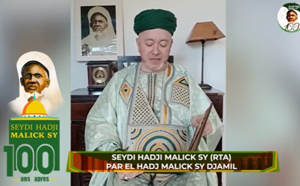 Centenaire de Maodo : Le Message de El Hadj Malick Sy Djamil de Paris