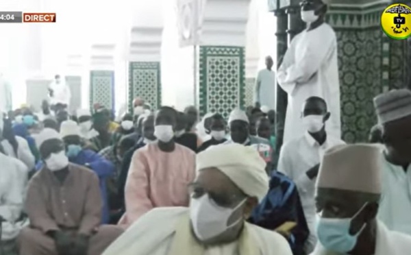 DIRECT GRANDE MOSQUÉE DAKAR- Prière Djumah en compagnie du Khalif Cheikh Sidi Ali Tijani Bel Arabi