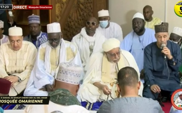 DIRECT - MOSQUEE OMARIENNE ACCUEILLE LE KHALIFE CHEIKH SIDI ALI TIJANI BEL ARABI