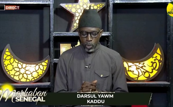 MARHABAN SENEGAL DU 02 AOUT 2022 - PAR OUSTAZ NDIAGA SAMB