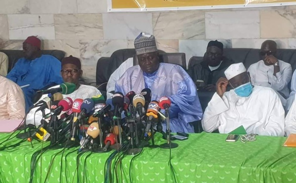 POINT DE PRESSE GAMOU TIVAOUANE 2022 : le programme culturel et scientifique et l'appel du Khalife général des Tidianes.