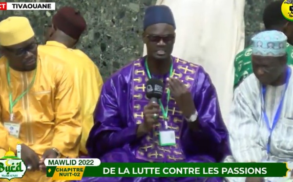 REPLAY TIVAOUANE - BURD 2022 - NUIT 2 - Mosquée Serigne Babacar Sy (rta)