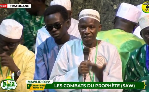 DIRECT TIVAOUANE - BURD 2022 - NUIT 8 MOSQUEE SERIGNE BABACAR SY ( RTA )