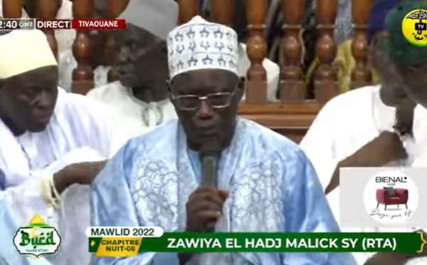 BURD 2022 - NUIT 8 - Zawiya El Hadj Malick SY - Communication Dr Bachir NGOM
