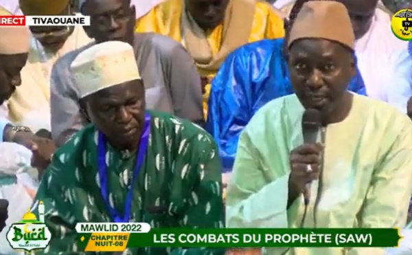 BURD 2022 - NUIT 8 - Zawiya Serigne Babacar SY - Communication Oustaz Abdoul Aziz BA
