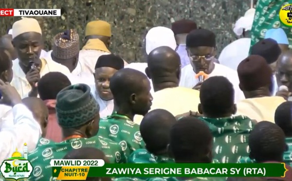 DIRECT TIVAOUANE - BURD 2022 - NUIT 10 MOSQUEE SERIGNE BABACAR SY ( RTA )