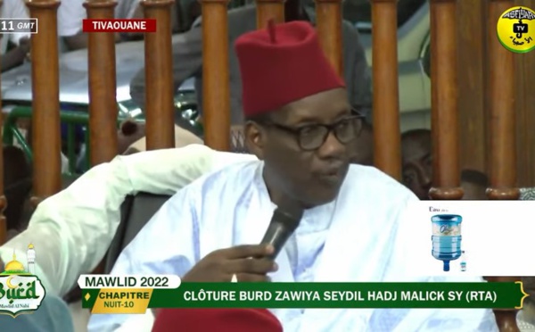 DIRECT TIVAOUANE - BURD 2022 - NUIT 10 - ZAWIYA SEYDIL HADJ MALICK SY (RTA)
