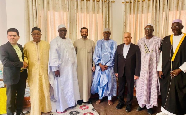 Visite de l'ambassadeur d'Iran à Tivaouane, ce mardi 1er novembre