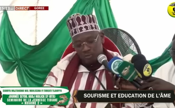 Gorée 2022 - Soufisme et éducation de l’âme par Serigne Ahmed SARR