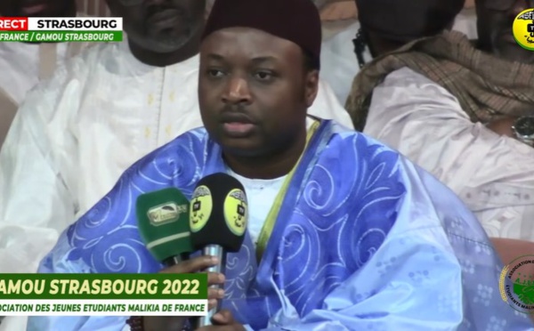 Gamou Strasbourg 2022 - Causerie Serigne Moustapha SY Ibn Thierno Seydou Nourou SY Dabakh (RTA)