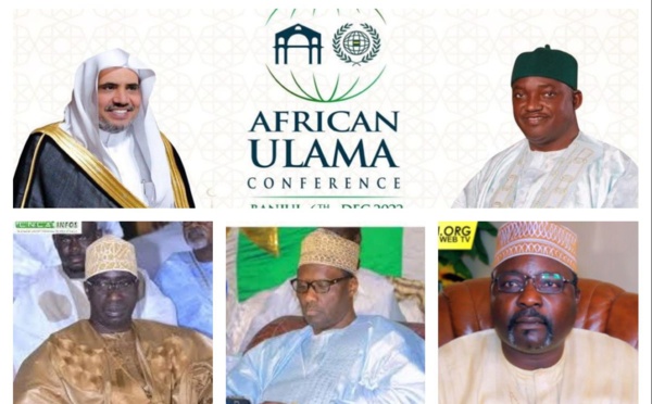 GAMBIE - BANJUL ACCUEILLE LA CONFÉRENCE DES MINISTRES RELIGIEUX AFRICAINS ET DES ULAMAS CE MARDI 6 DECEMBRE 2022