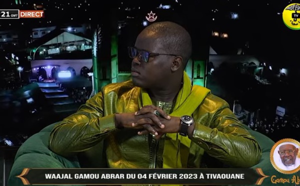 DIRECT- PLATEAU SPECIAL WAAJAL GAMOU ABRAR DU 04 FEVRIER 2023 A TIVAOUANE