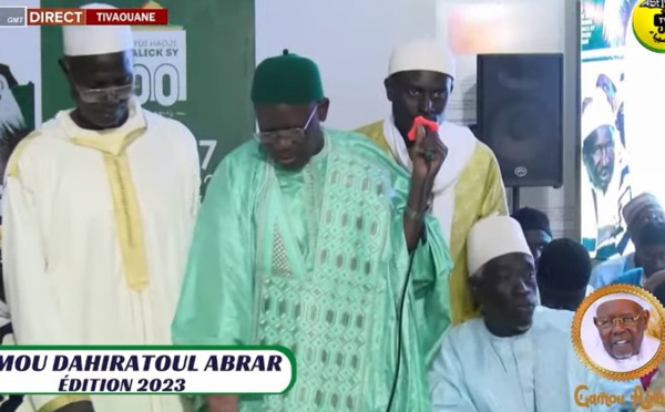 DIRECT- TIVAOUANE - GAMOU ABRAR EDITION 2023 DU SAMEDI 04 FEVRIER 2023