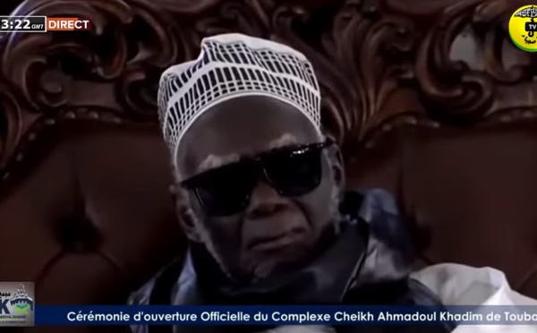 DIRECT- TOUBA - INAUGURATION DU COMPLEXE CHEIKH AHMADOU BAMBA (RTA)