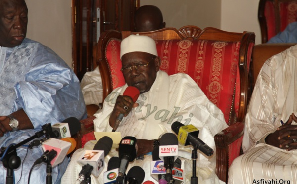 PHOTOS - Les Images du Point de Presse de Serigne Abdoul Aziz Sy Al Amine en prélude au Gamou de Tivaouane 2015