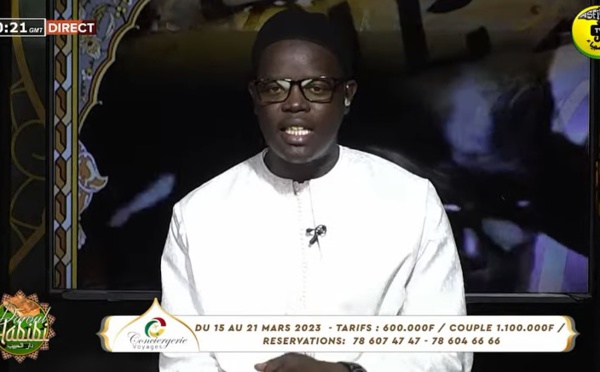 DIRECT - DAROUL HABIBI DU MERCREDI 22 FEVRIER 2023 PAR PAPE AMADOU DIOUF THEME WAAJAL HADARATOU…