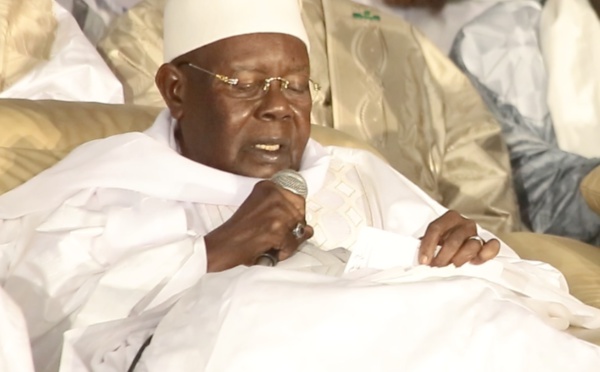 VIDEO - Le Message à la Nation du Khalif General des Tidianes délivré Serigne Abdoul Aziz Sy Al Amine (CÉRÉMONIE OFFICIELLE GAMOU 2015) -