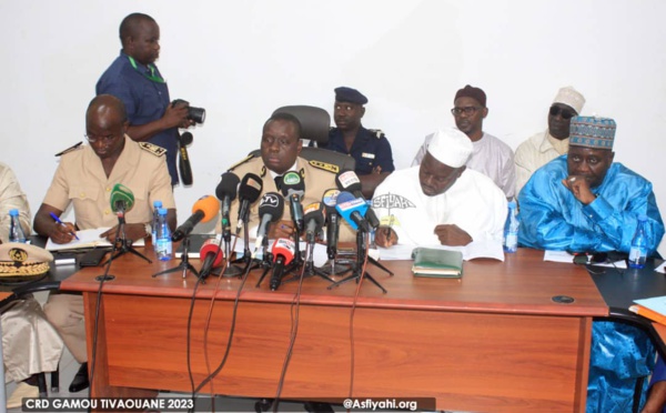 CRD consacré à la préparation du Gamou 2023