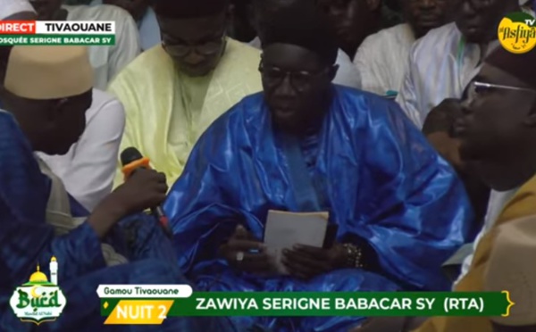 DIRECT TIVAOUANE - Burd 2023 - NUIT 2 Mosquée Serigne Babacar Sy