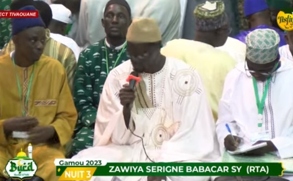 DIRECT TIVAOUANE - Burd 2023 - NUIT 3 Mosquée Serigne Babacar Sy