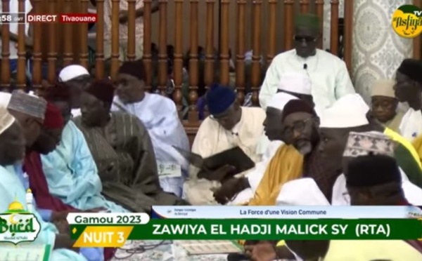 DIRECT: TIVAOUANE - BURD NUIT 3 - ZAWIYA EL HADJI MALICK SY (RTA)