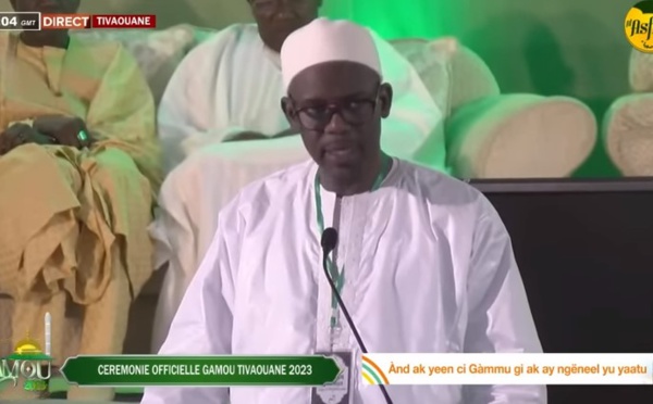 DIRECT - CEREMONIE OFFICIELLE GAMOU TIVAOUANE 2023 DU 27 SEPTEMBRE 2023