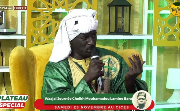 DIRECT - PLATEAU SPECIAL: WAAJAL JOURNEE CHEIKH MOUHAMADOU LAMINE BARA