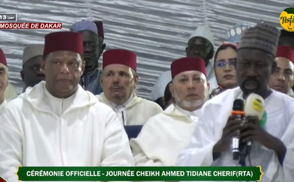 DIRECT GRANDE MOSQUÉE DE DAKAR : CÉRÉMONIE OFFICIELLE - JOURNÉE CHEIKH AHMED TIDIANE CHERIF(RTA) …