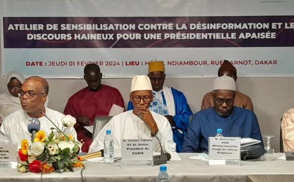 Report de l'élection présidentielle : le cadre unitaire de l'islam au Sénégal demande au président de la république de laisser continuer le processus électoral