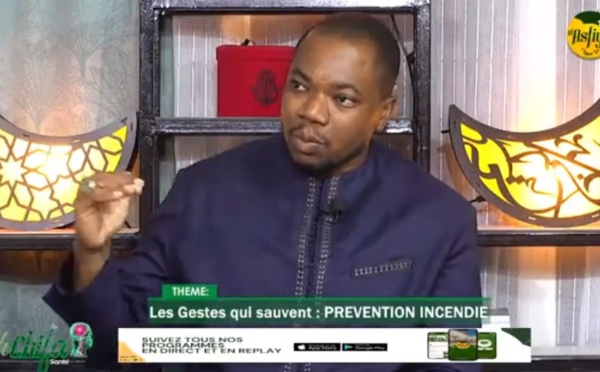 🔴ACH CHIFA du 25 Fev.2024 Théme:Les Gestes qui Sauvent: PRÉVENTION DES INCENDIES Invité:Chams Aïdara