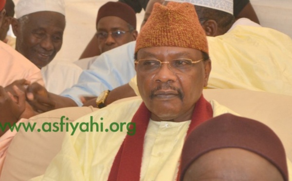 Magal de Serigne Cheikh MBACKE Gaindé Fatma : Serigne Pape Malick Sy a representé Serigne Cheikh Tidiane Sy Al Maktoum