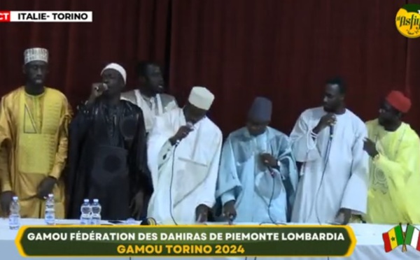 DIRECT ITALIE: Gamou Torino présidé par Serigne Habib Sy et animé par Sidy Mbaaye et Ngagne Mbaaye