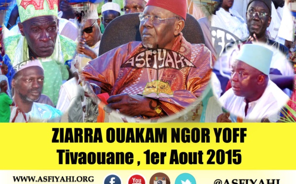 VIDEO - Suivez la Ziarra 2015 de la coordination des Jeunes Tidianes de Ouakam , Ngor et Yoff 