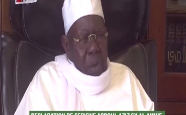 VIDEO - Les recommandations  de Serigne Abdoul Aziz Sy Al Amine pour ce Vendredi 18 Septembre 2015
