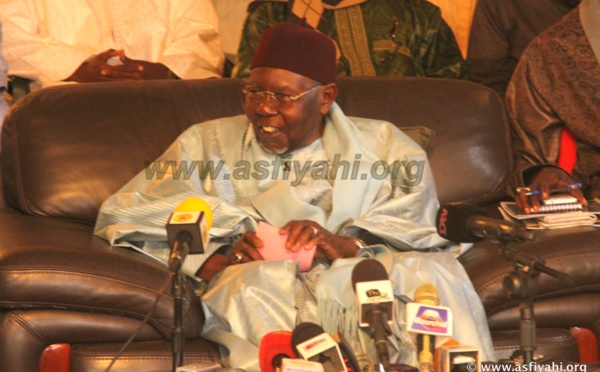 PHOTOS - GAMOU TIVAOUANE 2015/2 - Les Images du Point de Presse de Serigne Abdoul Aziz SY Al Amine , ce Samedi 12 Décembre 2015 à Tivaouane