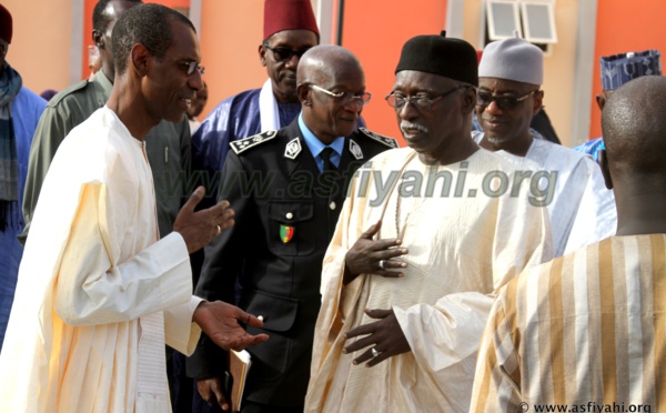 PHOTOS - MAWLID 2015/2 - Les Autorités Religieuses de Tivaouane procèdent aux derniers réglages avec le Ministre de l'Intérieur 