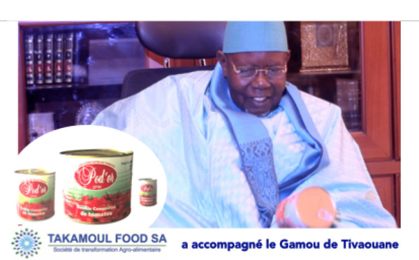 PUBLI'REPORTAGE - La Société Takamoul Food (Tomate Podor) a accompagné le Gamou de Tivaouane