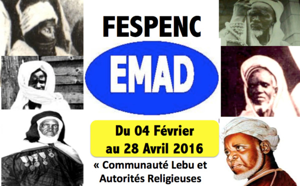 5iéme Edition du Festival Mémoire des Penc et Villages de Dakar (FESPENC) « Ndakaaru Demb » sur le thème : « Communauté Lebu et Autorités Religieuses du Sénégal » du 04 Février au 28 Avril