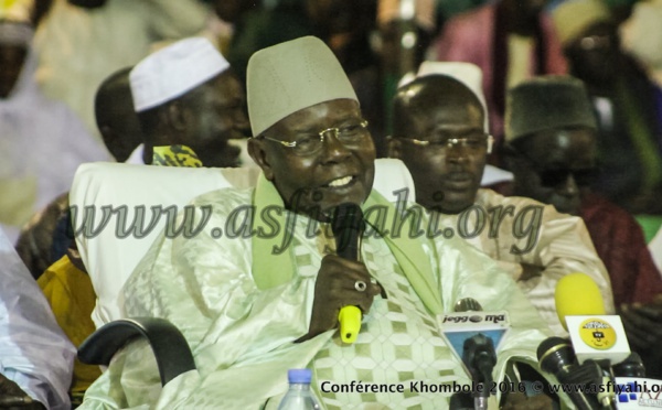 PHOTOS - 23 AVRIL 2016 À KHOMBOLE: Les Images de la Conférence des Dahiras Takhi Wa Tahawouni de Serigne Mame Malick Sy Mansour
