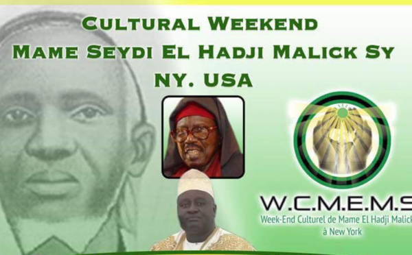 USA - Weekend Culturel El Hadj Malick Sy (rta), "Maodo" célébré les Vendredi 27 et Samedi 28 Mai 2016 à New-York