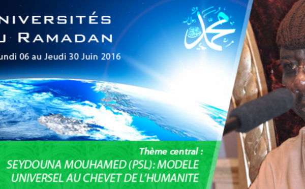 LIVE VIDEO - Suivez En Direct l'Université du Ramadan 2016